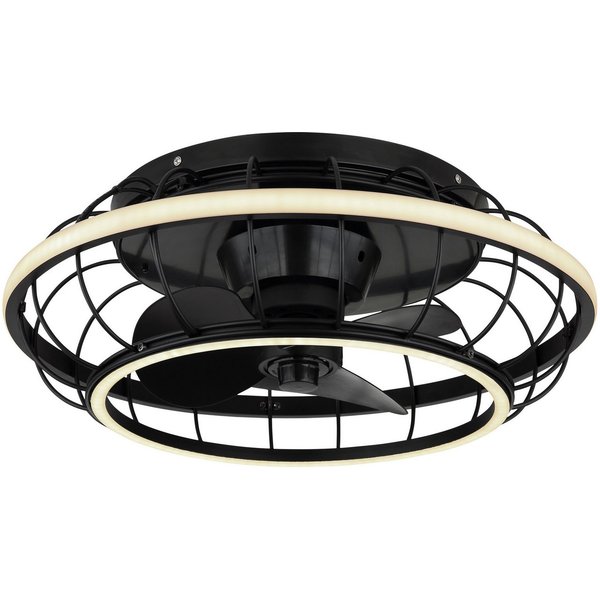 GLOBO LIGHTING Deckenleuchte LINAY, Dimmfunktion, Fernbedienung, Infrarot inkl., Memoryfunktion, Nachtlichtfunktion, Timerfunktion, Ventilatorfunktion, mehrere 
