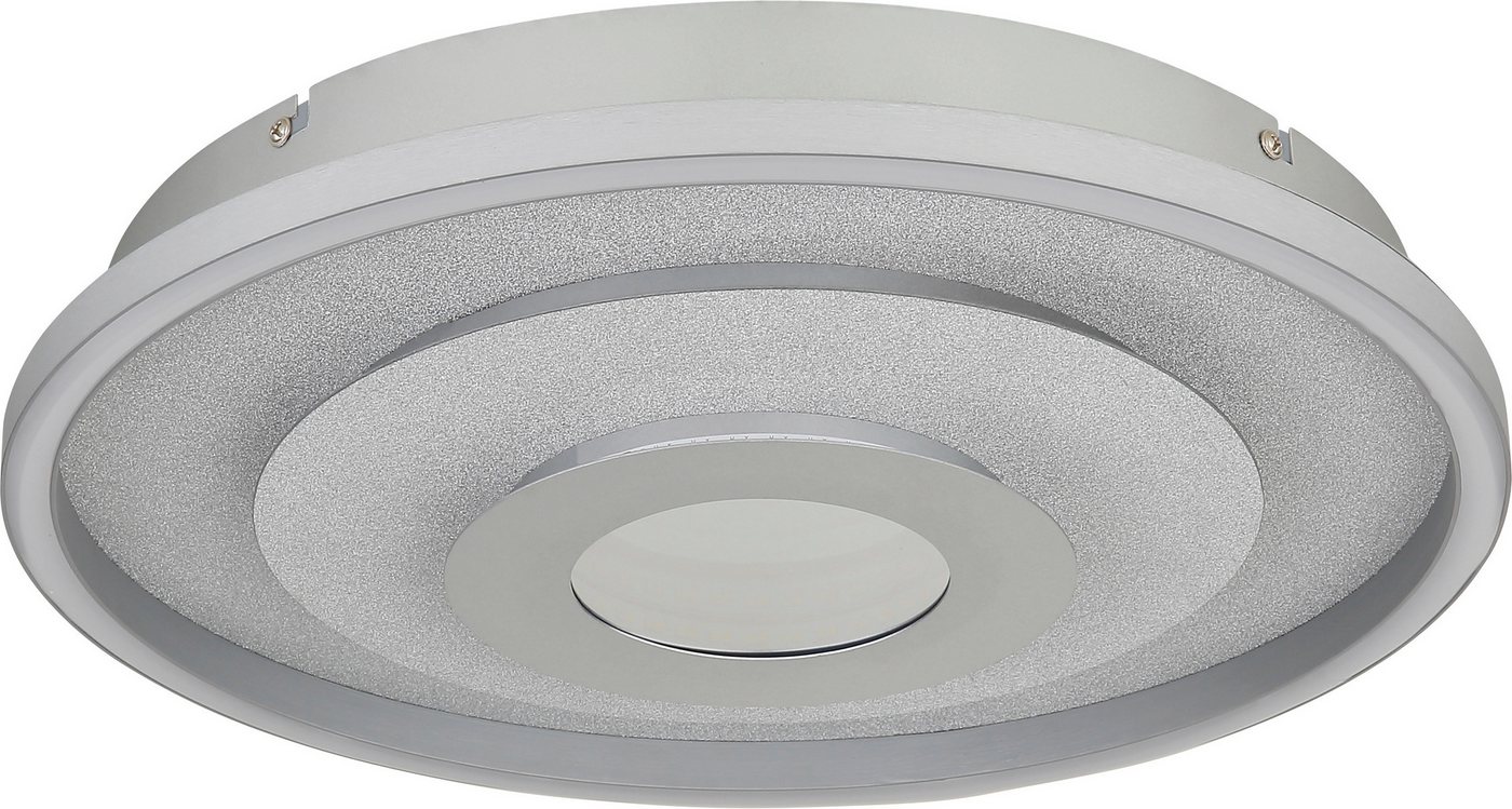 GLOBO LIGHTING Deckenleuchte MILES, LED fest integriert, LED-Deckenleuchte mit 3D-Effekt, dimmbar, modern & hell – Bild 3 von 5