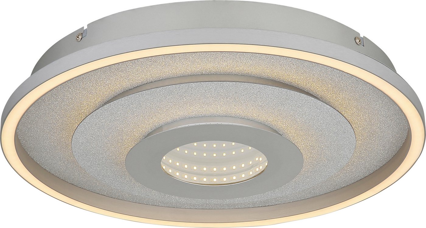 GLOBO LIGHTING Deckenleuchte MILES, LED fest integriert, LED-Deckenleuchte mit 3D-Effekt, dimmbar, modern & hell – Bild 5 von 5