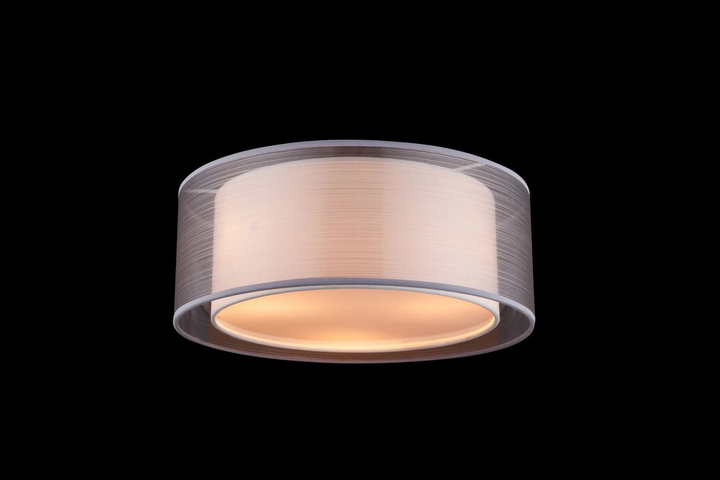 GLOBO LIGHTING Deckenleuchte THEO, ohne Leuchtmittel, Deckenlampe, Wohnzimmer, Schlafzimmer, Durchmesser 40cm – Bild 3 von 3
