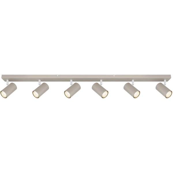 GLOBO LIGHTING Deckenspot ROBBY, ohne Leuchtmittel, Strahler Sandfarben, dreh-/schwenkbar, GU10 35W