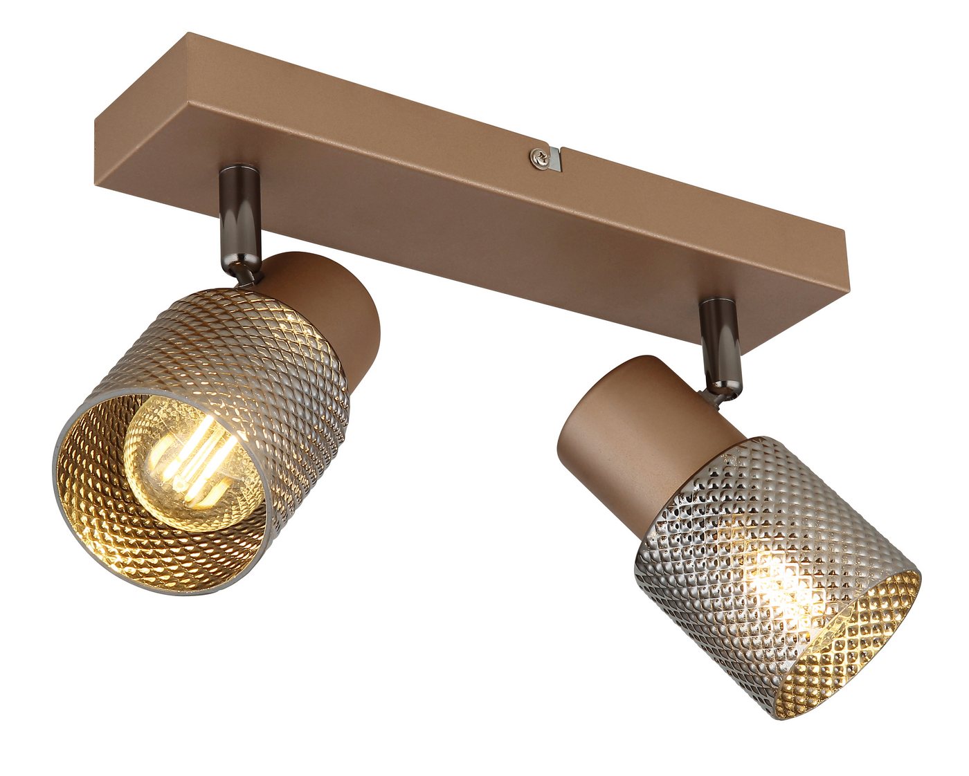 GLOBO LIGHTING Deckenstrahler SATELLA, ohne Leuchtmittel, Spot Deckenspot Flur Schlafzimmer Wohnzimmer – Bild 4 von 5