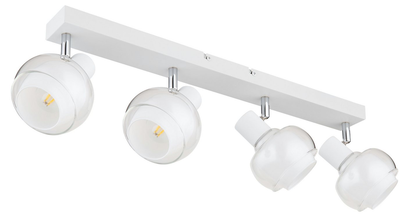 GLOBO LIGHTING Deckenstrahler TOKKI, ohne Leuchtmittel, Spot Deckenspot Flur Schlafzimmer Wohnzimmer – Bild 4 von 5