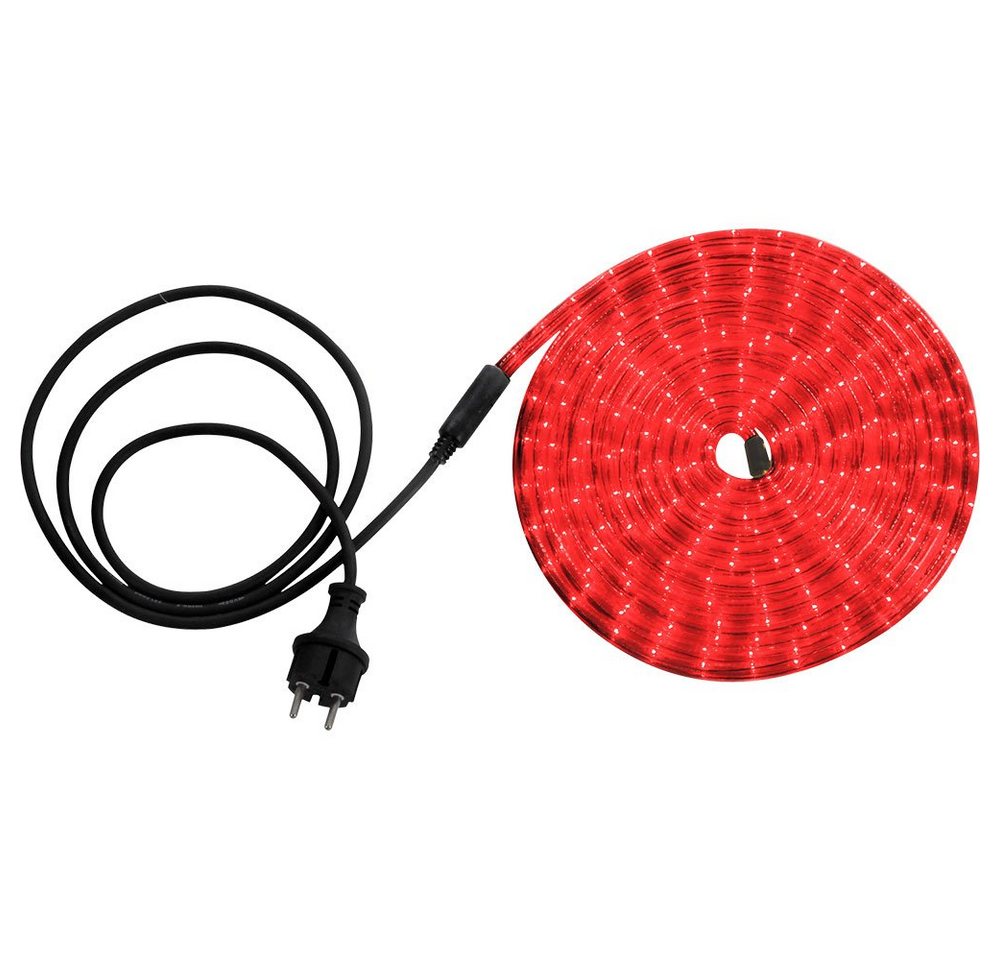 GLOBO LIGHTING Dekolicht, LED-Leuchtmittel fest verbaut, Farbig, LED Lichterschlauch Beleuchtung Außen Garten Terrasse Weg Transparent – Bild 2 von 4