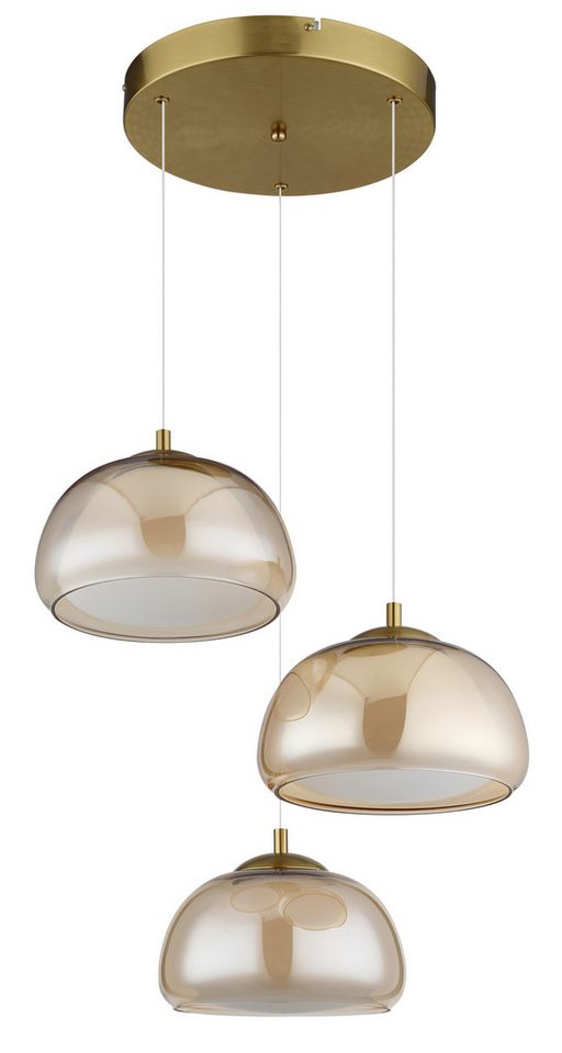 GLOBO LIGHTING Hängeleuchte AVILA, LED fest integriert, Hängeleuchte mit Fernbedienung, dimmbar – Bild 3 von 5