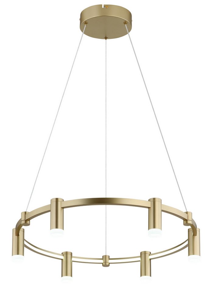GLOBO LIGHTING Hängeleuchte CASTELA, LED fest integriert, LED Hängeleuchte für Esszimmer, Memoryfunktion – Bild 4 von 5