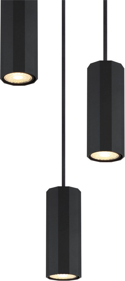 GLOBO LIGHTING Hängeleuchte JAMES, ohne Leuchtmittel, Hängelampe/Pendelleuchte/Esszimmer/Wohnzimmer/Esstisch – Bild 3 von 5