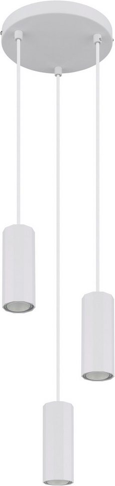 GLOBO LIGHTING Hängeleuchte JAMES, Leuchtmittel wechselbar, Hängeleuchte mit Aluminium, GU10 Fassung, höhenverstellbar – Bild 3 von 5