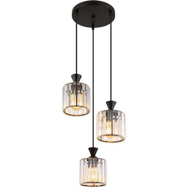 GLOBO LIGHTING Hängeleuchte JORDANA, ohne Leuchtmittel, Hängelampe/Pendelleuchte/Esszimmer/Wohnzimmer/Esstisch