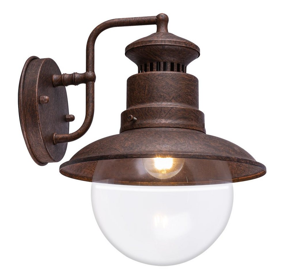 GLOBO LIGHTING LED Außen-Wandleuchte, Leuchtmittel nicht inklusive, Außenlampe Wandleuchte Außenwandlampe Fassadenleuchte – Bild 2 von 5