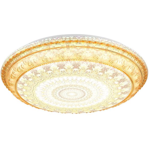 GLOBO LIGHTING LED Deckenleuchte, LED-Leuchtmittel fest verbaut, Farbwechsel, Neutralweiß, Kaltweiß, Warmweiß, Tageslichtweiß, Deckenleuchte Deckenlampe Wohnzim