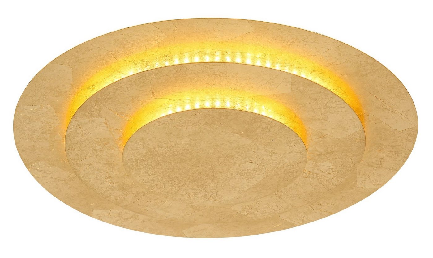 GLOBO LIGHTING LED Deckenleuchte HEDA, LED fest integriert, Warmweiß, Deckenlampe, Wohnbereich, Schlafzimmer – Bild 3 von 5