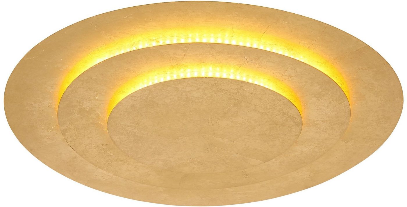 GLOBO LIGHTING LED Deckenleuchte HEDA, LED fest integriert, Warmweiß, Deckenlampe, Wohnbereich, Schlafzimmer – Bild 3 von 5
