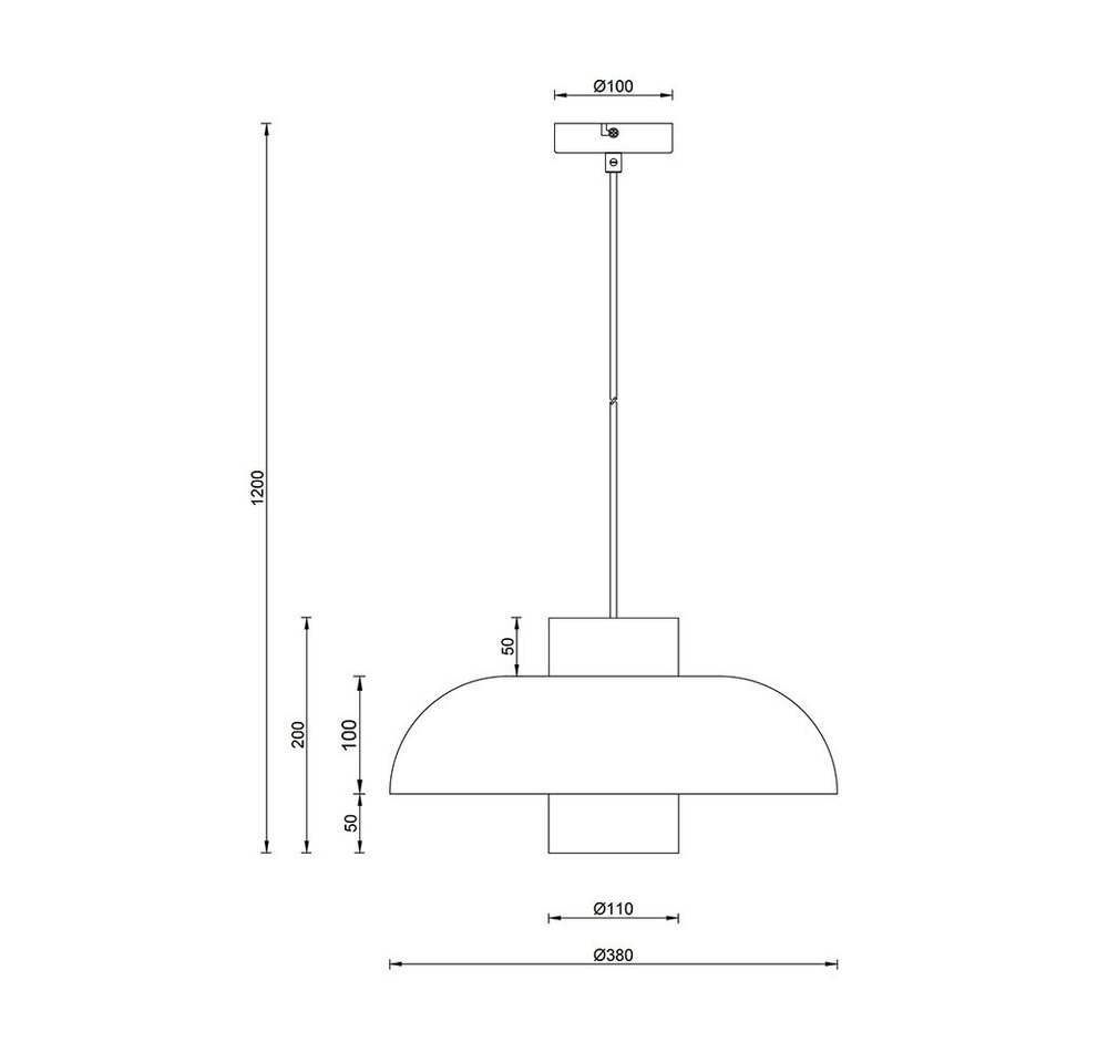 GLOBO LIGHTING LED-Hängeleuchte, Leuchtmittel inklusive, Warmweiß, Pendellampe Hängeleuchte Esstischlampe blau LED Wohnzimmerlampe 120 cm – Bild 5 von 5