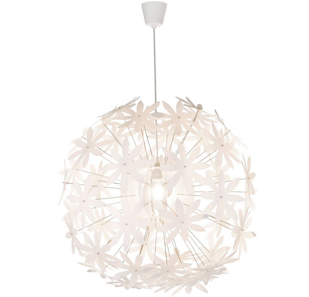 GLOBO LIGHTING LED Pendelleuchte, Leuchtmittel inklusive, Warmweiß, Pendel Leuchte Beleuchtung Hänge Lampe Blüten Strahler im – Bild 2 von 5