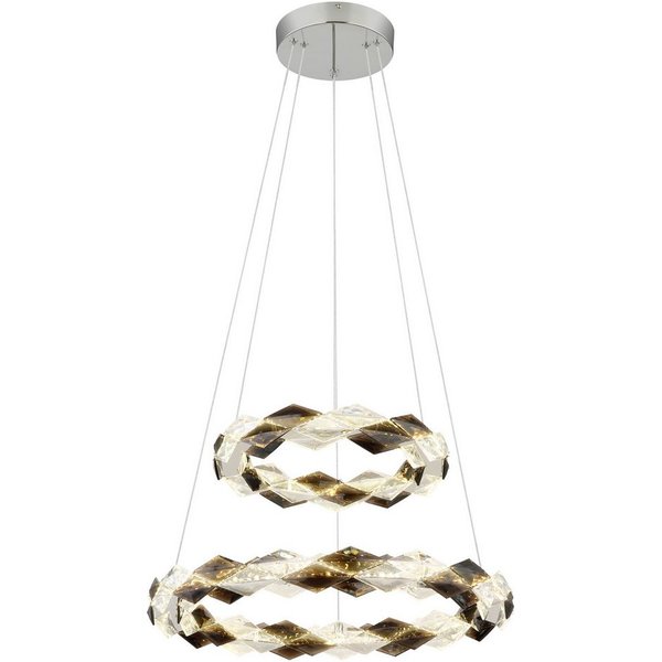 GLOBO LIGHTING LED Pendelleuchte KARILION, LED fest integriert, Tageslichtweiß, Hängelampe/Hängeleuchte/Wohnzimmer/Esstisch/elegant