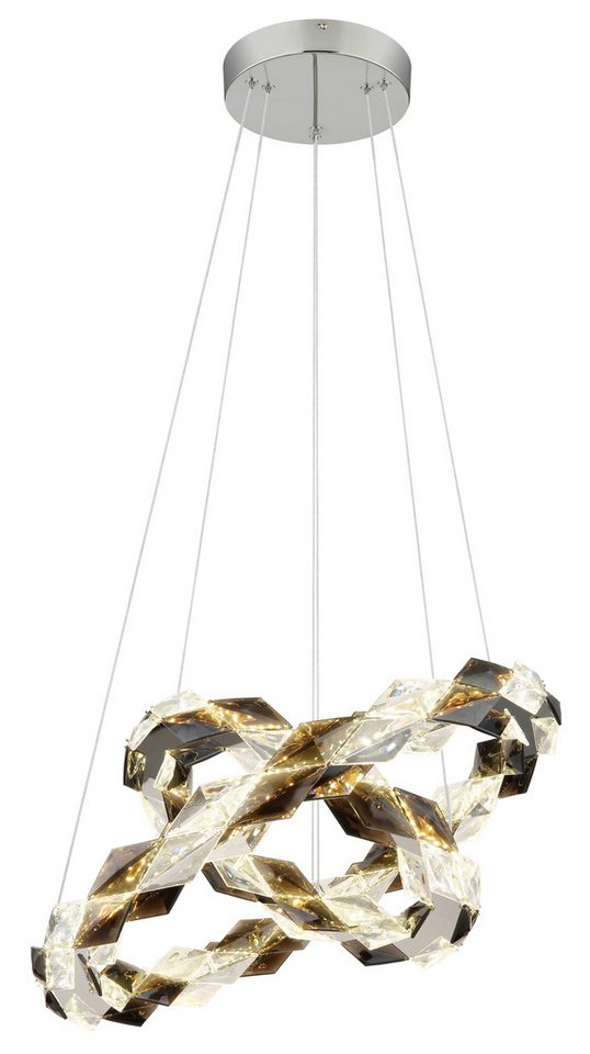 GLOBO LIGHTING LED Pendelleuchte KARILION, LED fest integriert, Tageslichtweiß, Hängelampe/Hängeleuchte/Wohnzimmer/Esstisch/elegant – Bild 3 von 5