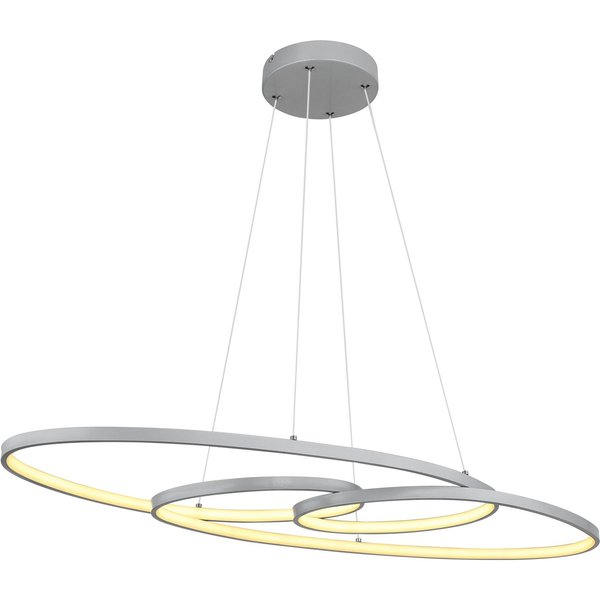 GLOBO LIGHTING LED Pendelleuchte SPIRA, Memoryfunktion, LED fest integriert, Hängelampe/Hängeleuchte/Wohnzimmer/Esstisch/elegant