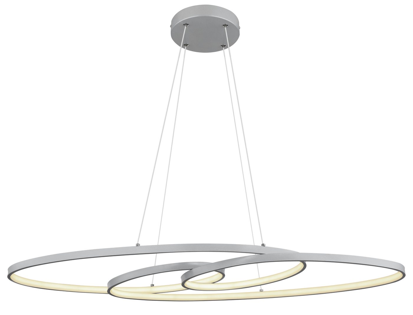 GLOBO LIGHTING LED Pendelleuchte SPIRA, Memoryfunktion, LED fest integriert, Hängelampe/Hängeleuchte/Wohnzimmer/Esstisch/elegant – Bild 4 von 5