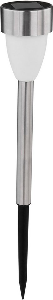 GLOBO LIGHTING LED Solarleuchte SOLAR, LED fest integriert, Warmweiß, Solar, Garten, Fire Effect, Akku, Terrasse, Schiebeschalter, IP44 – Bild 3 von 4