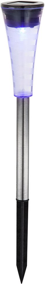GLOBO LIGHTING LED Solarleuchte SOLAR, LED fest integriert, RGB, Solar, Garten, RGB, rot-grün-blau, Akku, Terrasse, IP44 – Bild 5 von 5