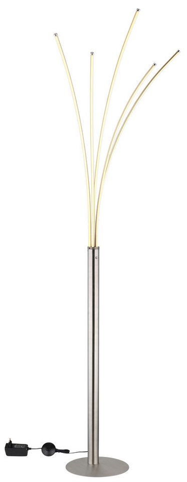 GLOBO LIGHTING LED Stehlampe BIZZY, LED fest integriert, Warmweiß, Stehleuchte/Wohnzimmer/Schlafzimmer/Flur – Bild 4 von 5