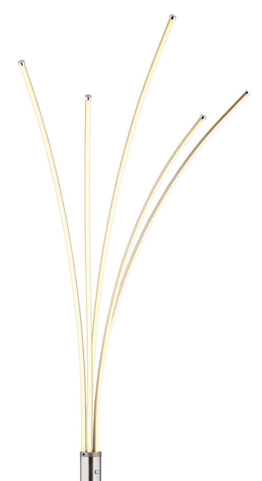 GLOBO LIGHTING LED Stehlampe BIZZY, LED fest integriert, Warmweiß, Stehleuchte/Wohnzimmer/Schlafzimmer/Flur – Bild 5 von 5