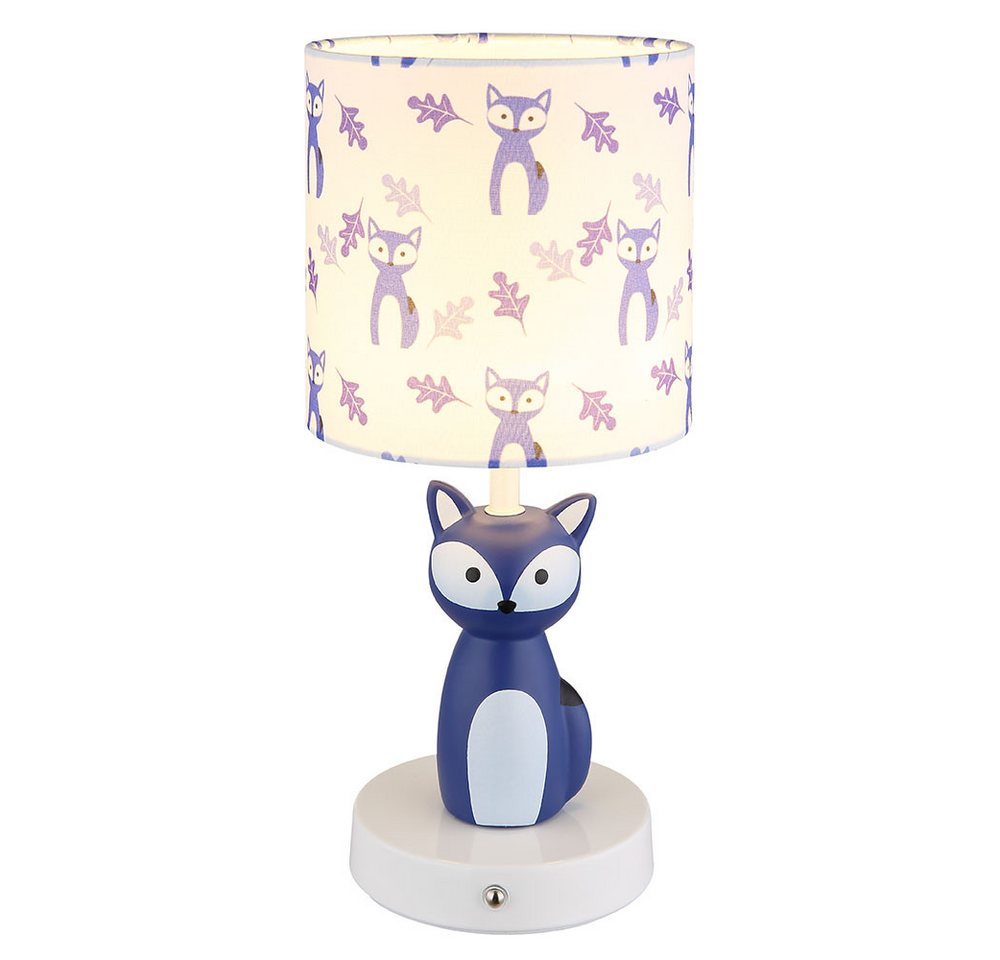 GLOBO LIGHTING LED Tischleuchte, LED-Leuchtmittel fest verbaut, Farbwechsel, Neutralweiß, Kaltweiß, Warmweiß, Tageslichtweiß, Tischleuchte Kinderlampe Tierlampe – Bild 5 von 5