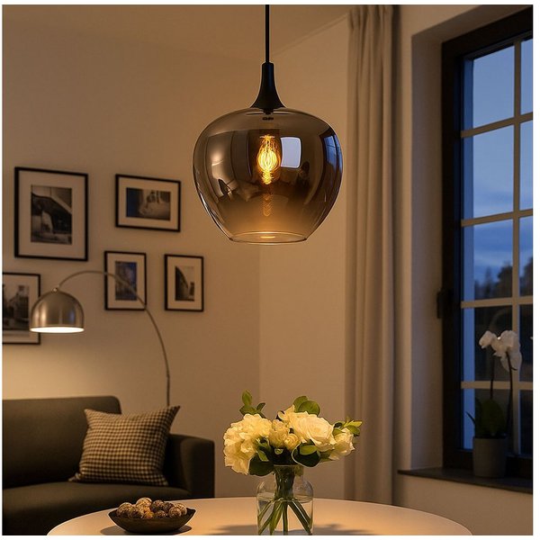GLOBO LIGHTING Pendelleuchte, Leuchtmittel nicht inklusive, Hängelampe Esstischleuchte Pendellampe, Moderne Hängeleuchte