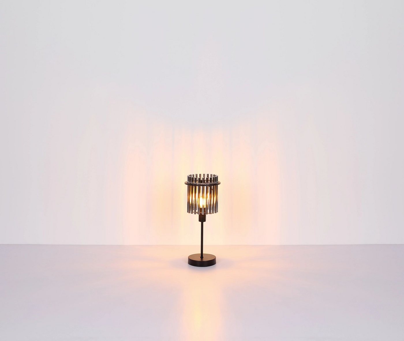 GLOBO LIGHTING Pendelleuchte GORLEY, ohne Leuchtmittel, Design Glasstäbe, Deckenlampe, Wohnzimmer, Esszimmer, Hängeleuchte – Bild 2 von 5