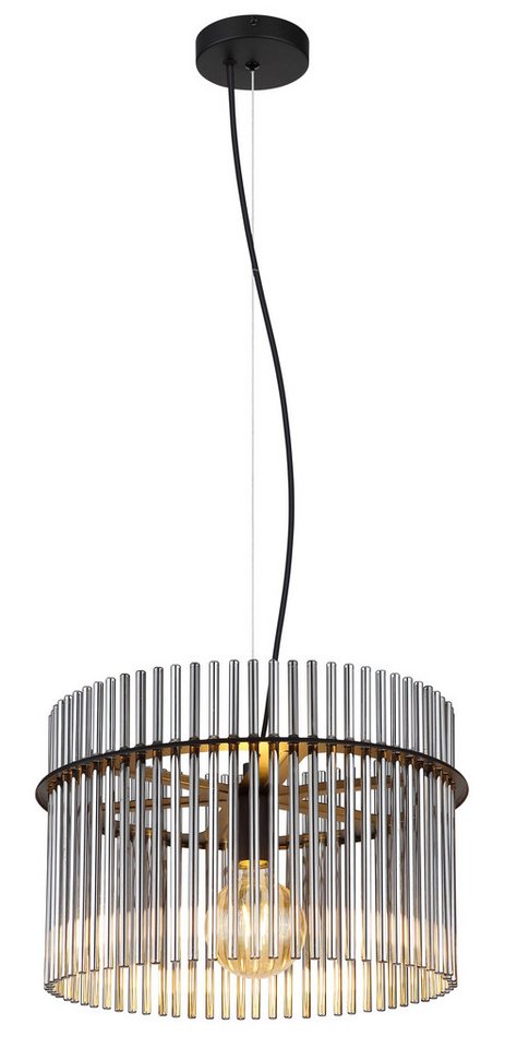 GLOBO LIGHTING Pendelleuchte GORLEY, ohne Leuchtmittel, Design Glasstäbe, Deckenlampe, Wohnzimmer, Esszimmer, Hängeleuchte – Bild 3 von 5