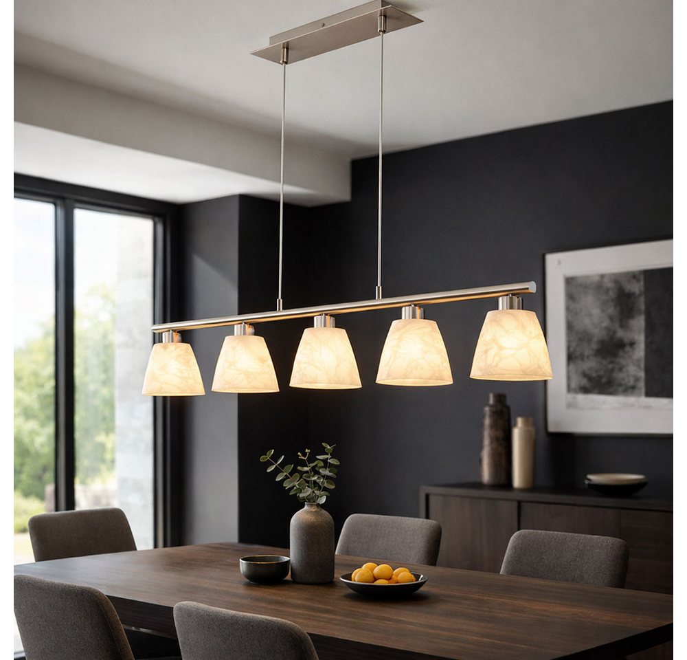 GLOBO LIGHTING Pendelleuchte, Leuchtmittel nicht inklusive, Esstischlampe Hängelampe Esstisch Hängeleuchte – Bild 3 von 5