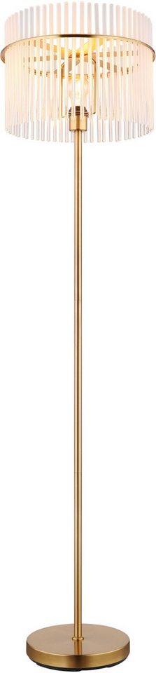 GLOBO LIGHTING Stehlampe GORLEY, ohne Leuchtmittel, Design Glasstäbe, Stehleuchte, Wohnzimmer, Esszimmer – Bild 3 von 5