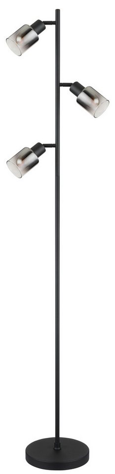 GLOBO LIGHTING Stehlampe HUBERTUS, ohne Leuchtmittel, Stehlampe Wohnzimmer Schlafzimmer Flur Design-Leuchte – Bild 3 von 5