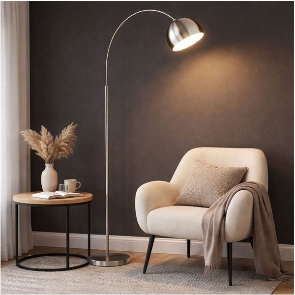 GLOBO LIGHTING Stehlampe, Leuchtmittel nicht inklusive, Stehleuchte Bogenstehlampe Stehlampe Beistellleuchte Standleuchte