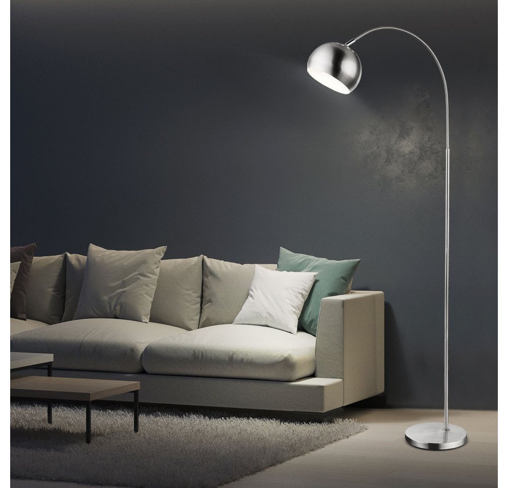 GLOBO LIGHTING Stehlampe, Leuchtmittel nicht inklusive, Stehleuchte Bogenstehlampe Stehlampe Beistellleuchte Standleuchte – Bild 4 von 5