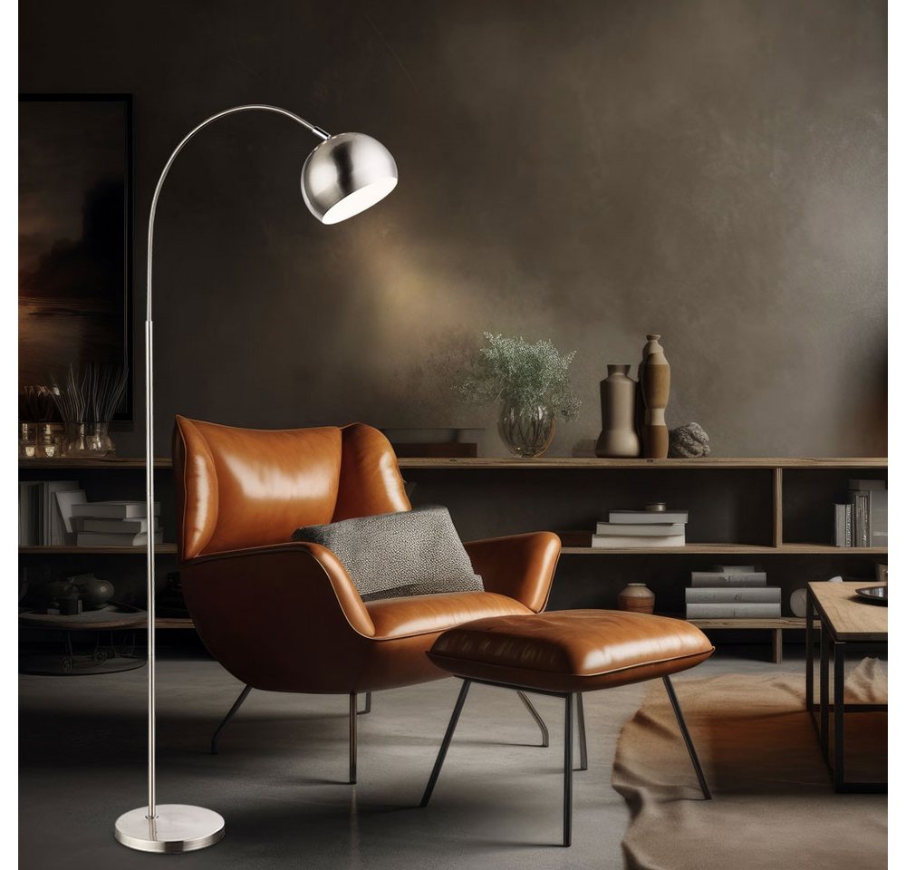 GLOBO LIGHTING Stehlampe, Leuchtmittel nicht inklusive, Stehleuchte Bogenstehlampe Stehlampe Beistellleuchte Standleuchte – Bild 5 von 5