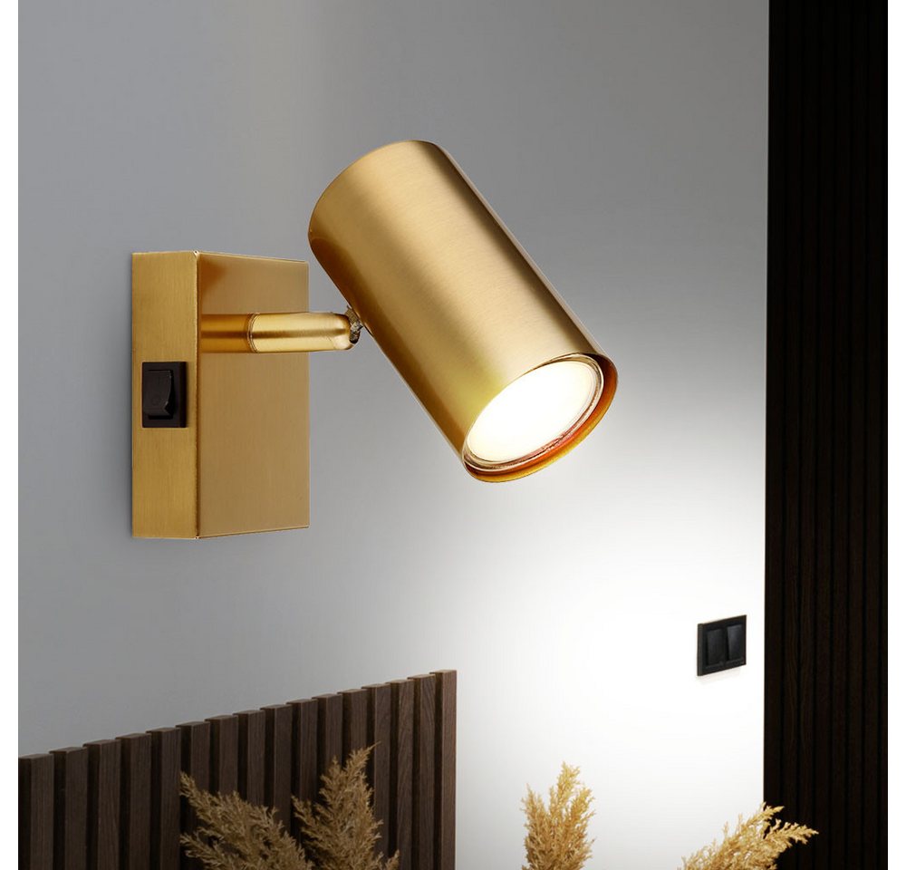 GLOBO LIGHTING Wandleuchte, Leuchtmittel nicht inklusive, Wandleuchte Flurlampe Wandlampe Spot beweglich – Bild 2 von 5
