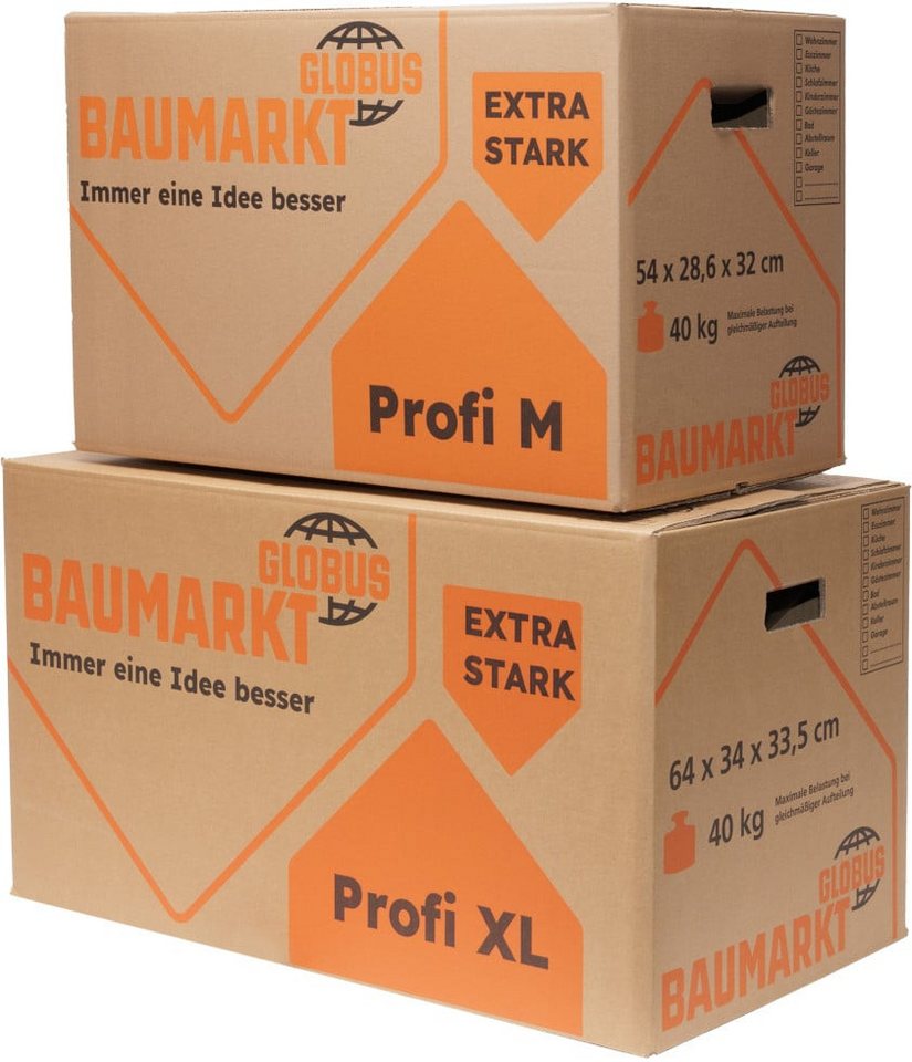 Globus Baumarkt Umzugskarton Globus Umzugskarton Basic S Innenmaß – Bild 2 von 5