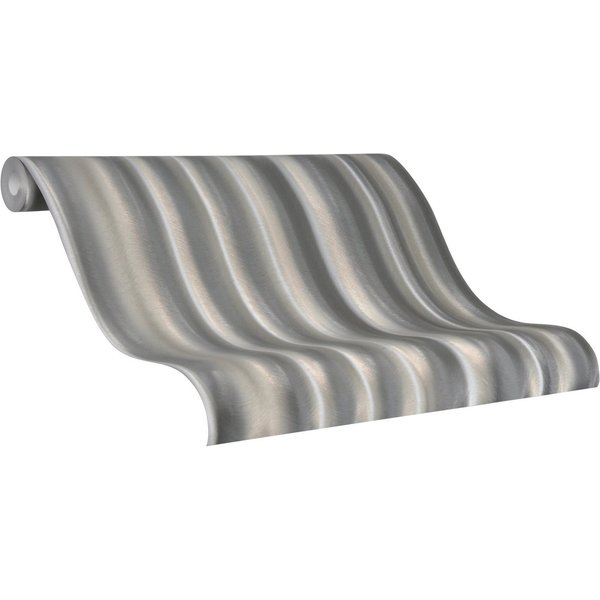 Glööckler Vliestapete, 3D-Optik, glänzend, Schlangenhautoptik, (1 St), moderne Tapete für Wohnzimmer Schlafzimmer Küche