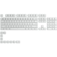 Glorious GPBT Keycaps - 115 PBT Tastenkappen, ISO, ES-Layout, Arctic White