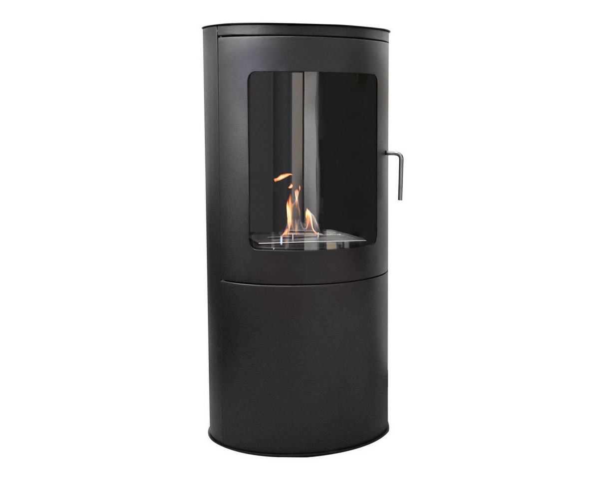 GLOW FIRE Echtfeuer-Dekokamin Ethanolkamin Stavanger Bioethanol Kamin, Sicherheitsbrenner,2 KW Heizleistung,4h Brenndauer – Bild 2 von 5
