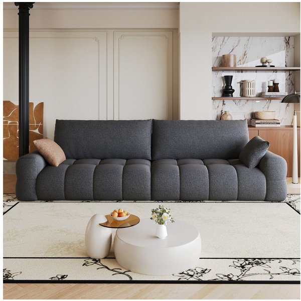 GLP Big-Sofa Cloud, Megasofa 4-Sitzer, modern & bequem, Breite 260 cm, tiefe Sitzfläche, Vollschaumpolsterung, weicher Stoffbezug