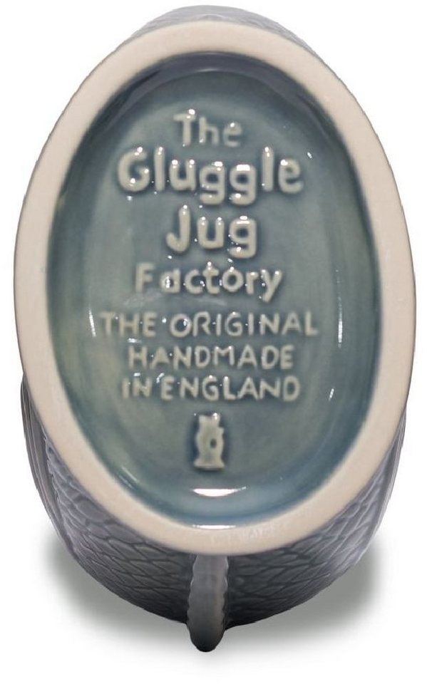 Gluckigluck Wasserkaraffe, (Original Gluggle Jug aus England), mit Gluckergeräusch, handgefertigt, ikonisches Fisch-Design, 1,2 L – Bild 3 von 3