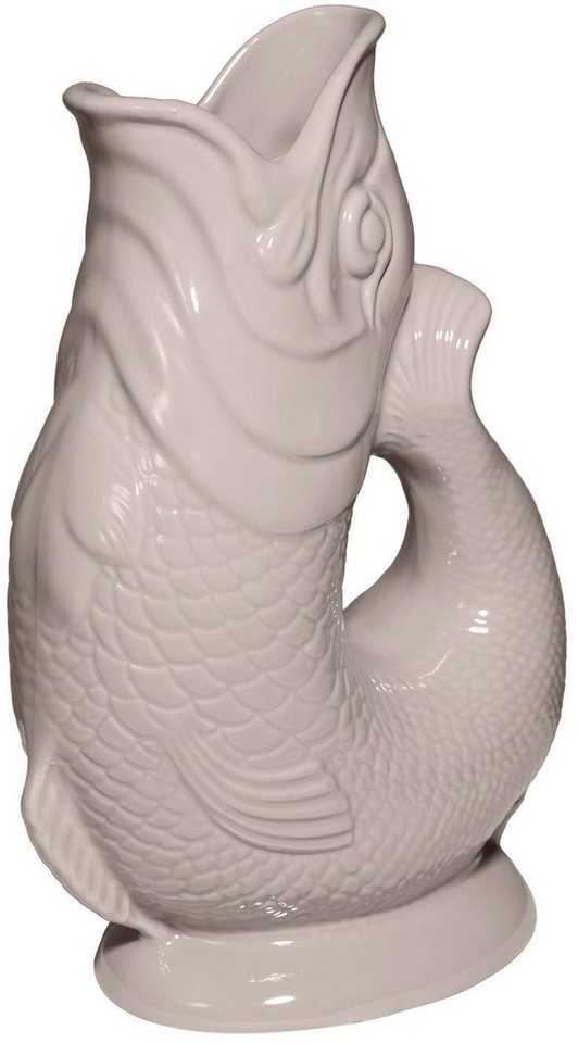 Gluckigluck Wasserkaraffe, (Original Gluggle Jug aus England), mit Gluckergeräusch, handgefertigt, ikonisches Fisch-Design, 1,2 L – Bild 2 von 3