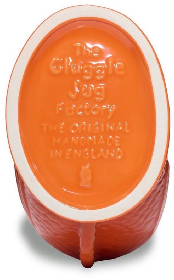 Gluckigluck Wasserkaraffe, (Original Gluggle Jug aus England), mit Gluckergeräusch, handgefertigt, ikonisches Fisch-Design, 1,2 L – Bild 3 von 3