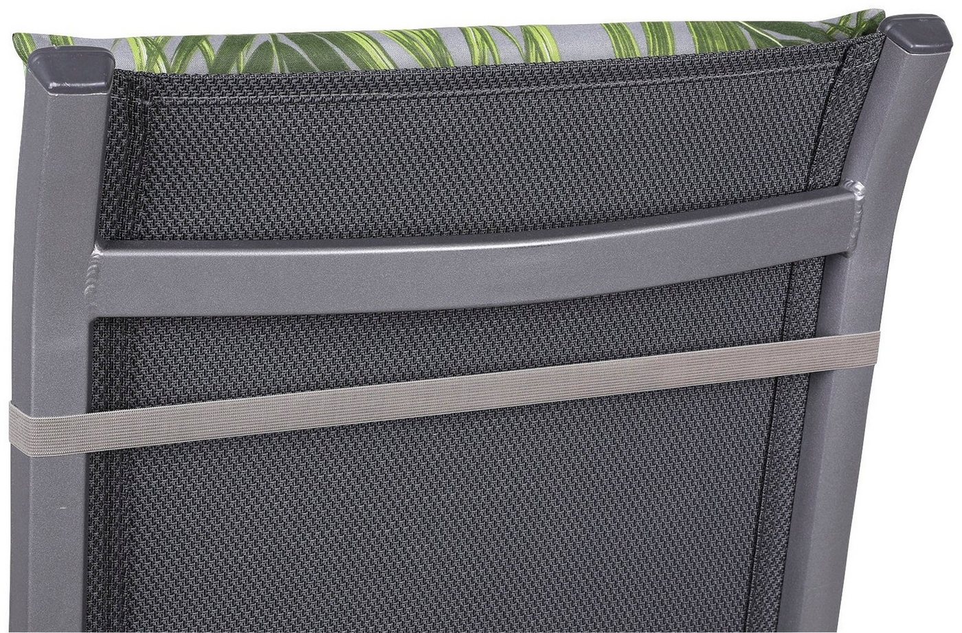 GO-DE Hochlehnerauflage, (Set, 2 St., Set mit 2 Hochlehnerauflagen), Maße ca.: 48 cm x 5 cm x 118 cm – Bild 3 von 5