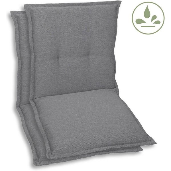 GO-DE Sesselauflage, (Set, 2 St., OTTOs Choice), nieder, wasserabweisend
