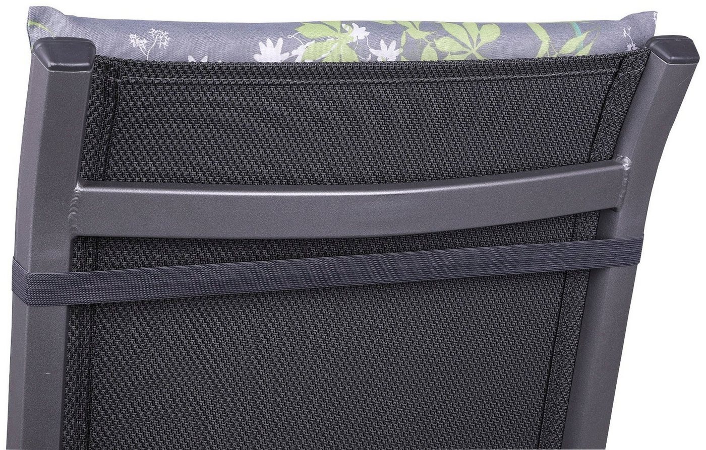 GO-DE Sesselauflage Lima, (Set, 2 St., Set mit 2 Niederlehnerauflagen, OTTOs Choice), Maße ca.: 48 cm x 5 cm x 108 cm – Bild 3 von 5