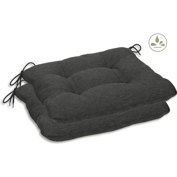 GO-DE Sitzkissen Carina, 2er Set, 38x5x38 cm, wasserabweisend